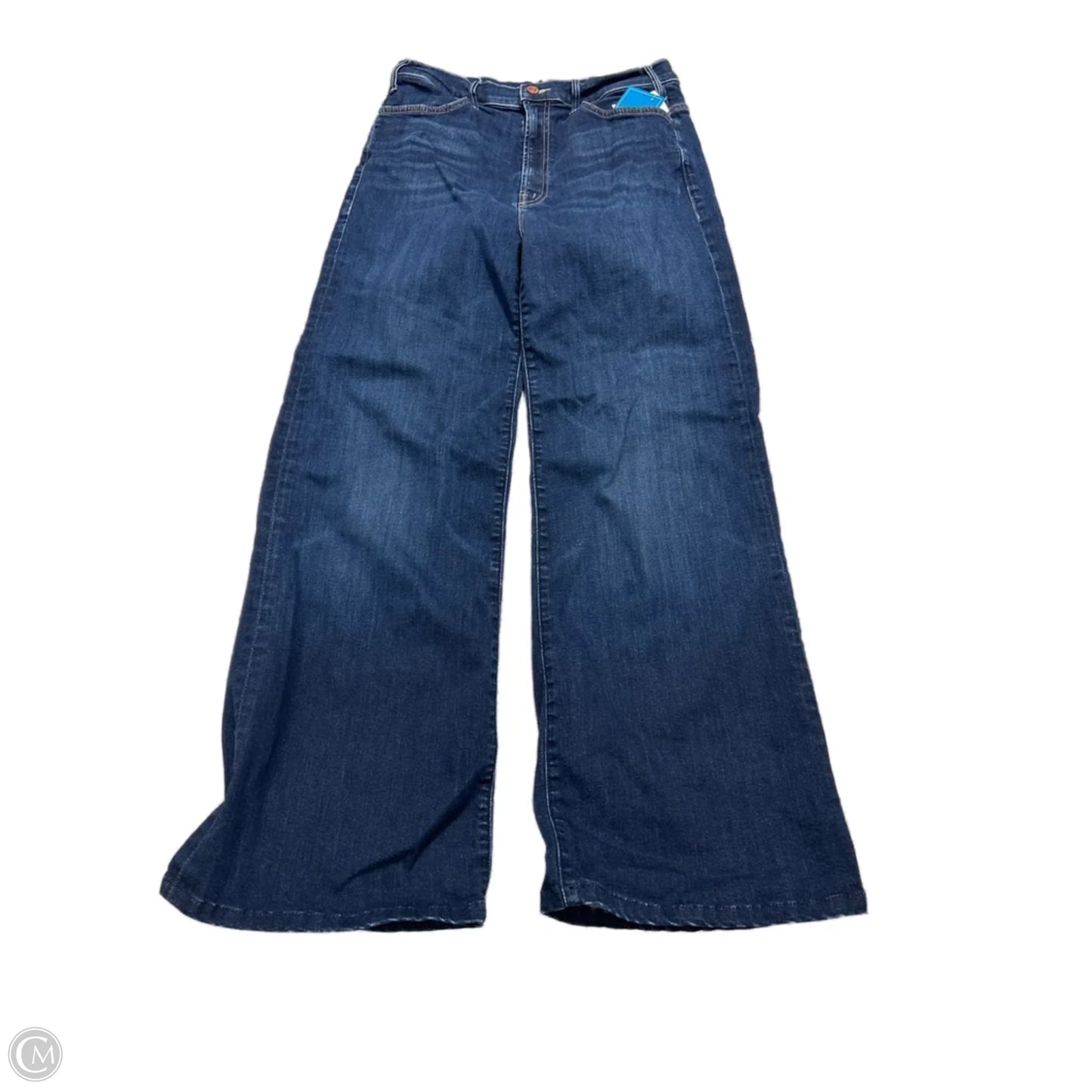 Jeans Wide Leg By Mother In Blue, Size: 10