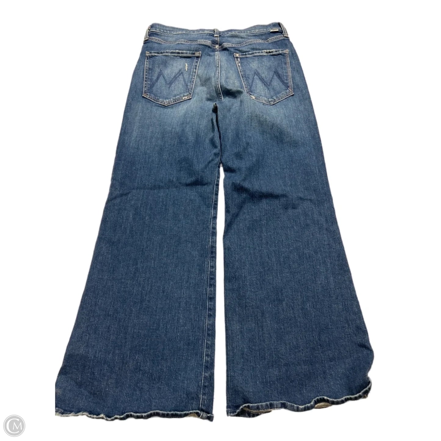 Jeans Wide Leg By Mother In Blue, Size: 10
