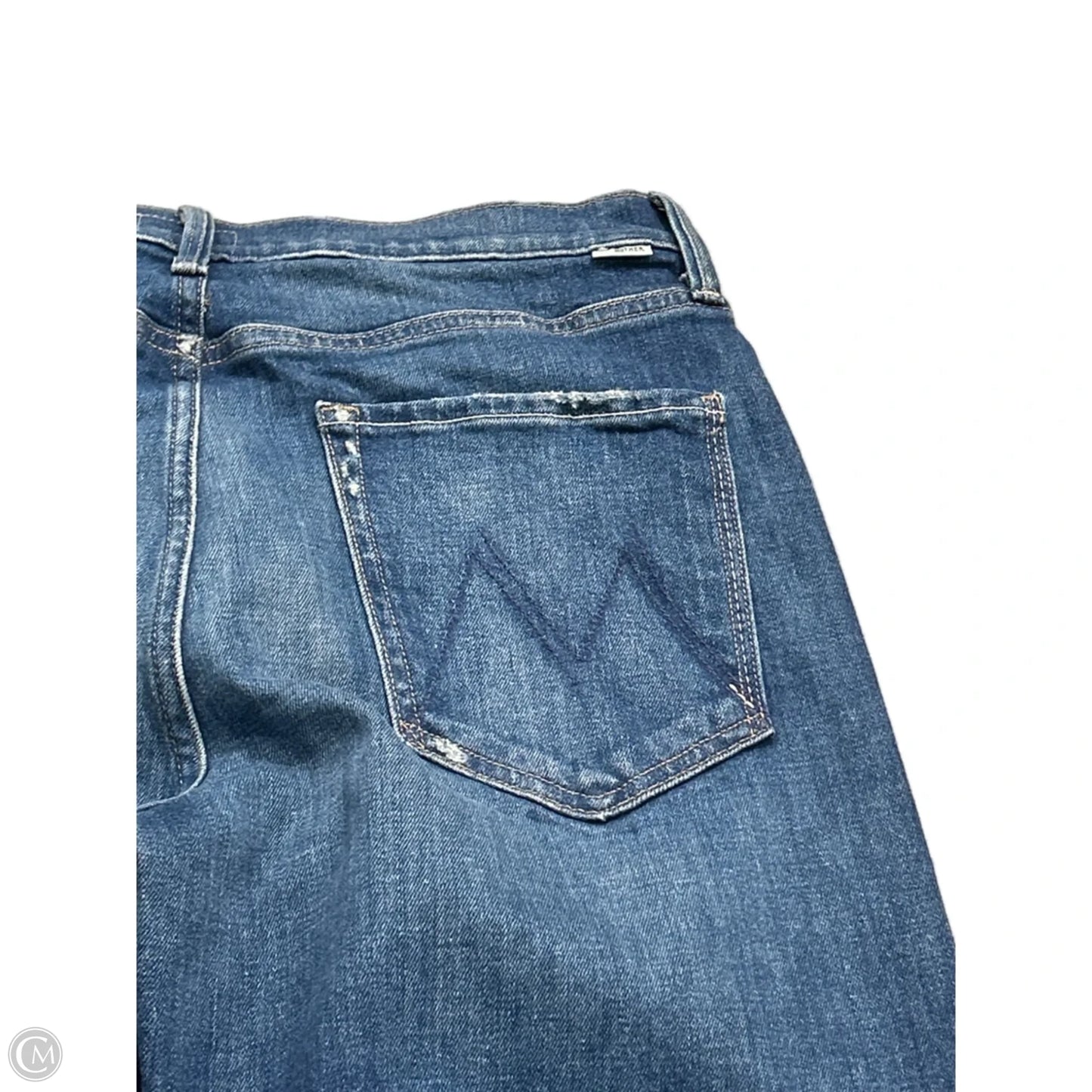 Jeans Wide Leg By Mother In Blue, Size: 10