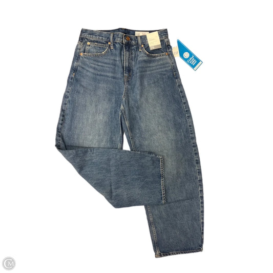 Jeans Wide Leg By Gap In Blue, Size: 8