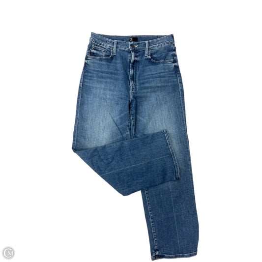 Jeans Straight By Mother In Blue, Size: 10