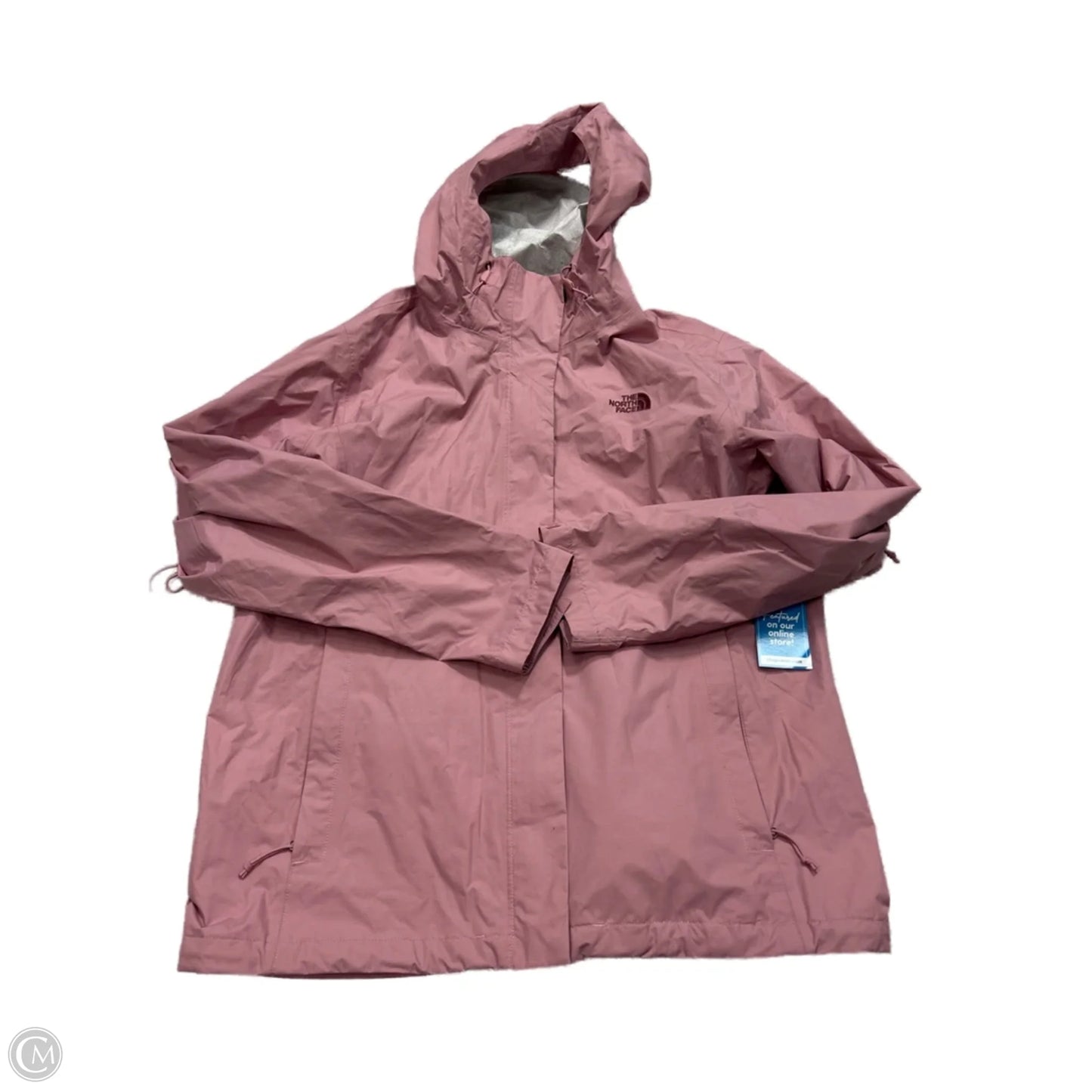 Jacket Windbreaker By The North Face In Pink, Size: Xl