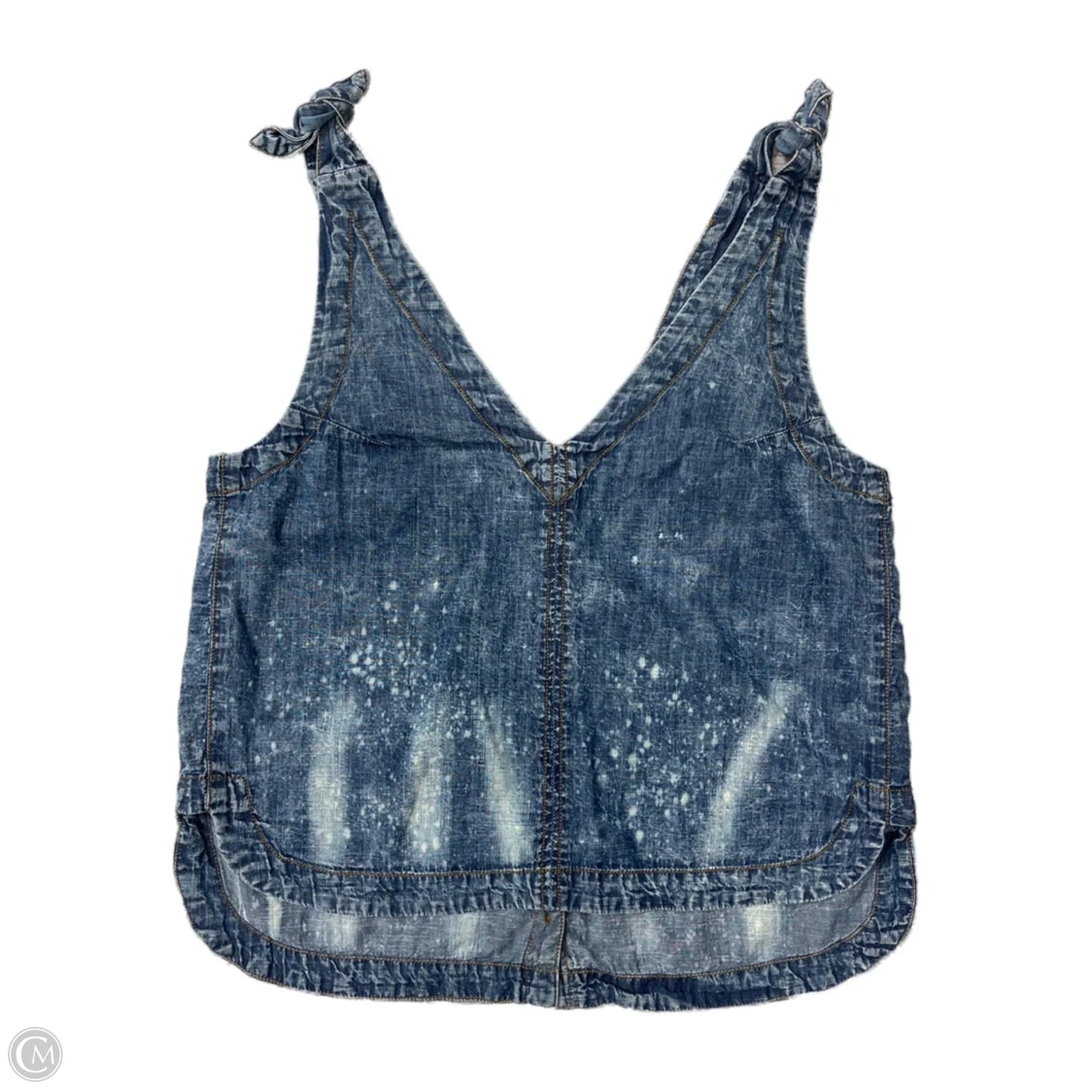 Top Sleeveless By Anthropologie In Black & White, Size: S
