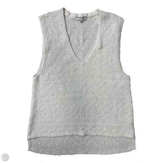 Top Sleeveless By Madewell In White, Size: M