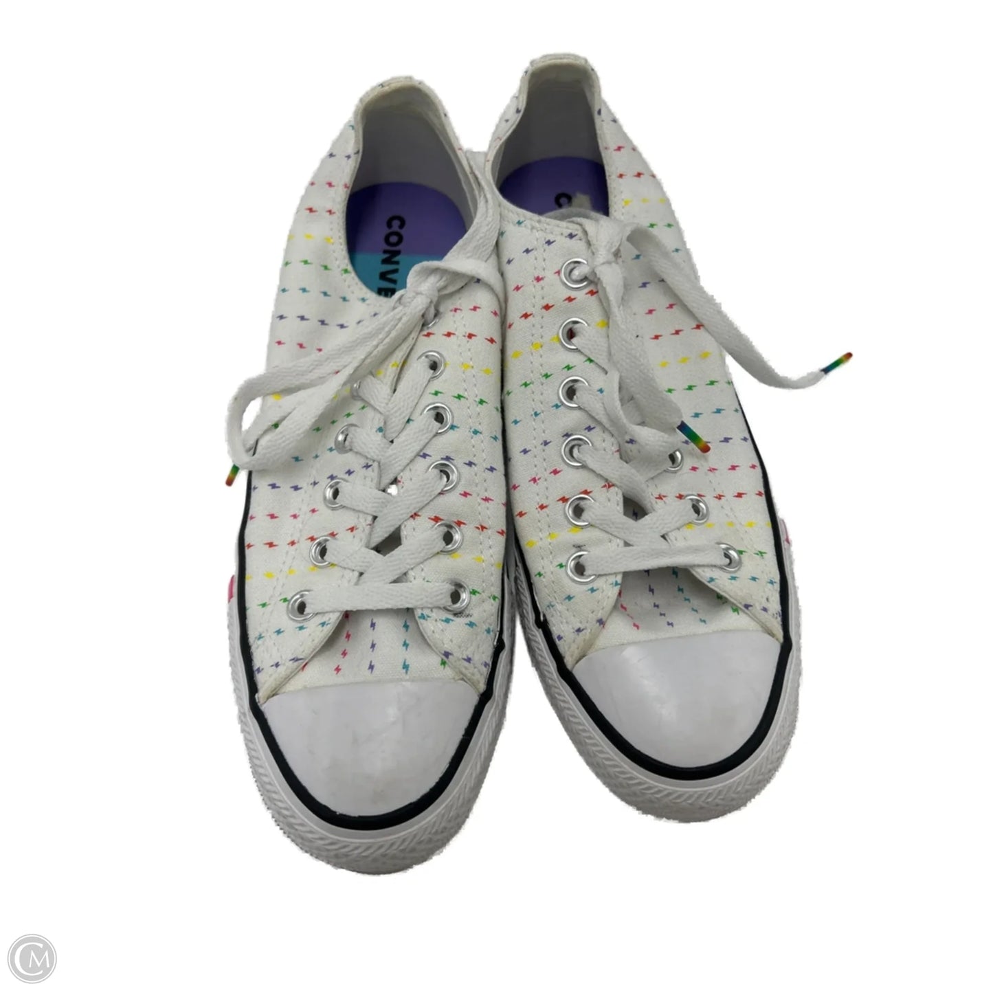 Shoes Flats By Converse In White, Size: 9