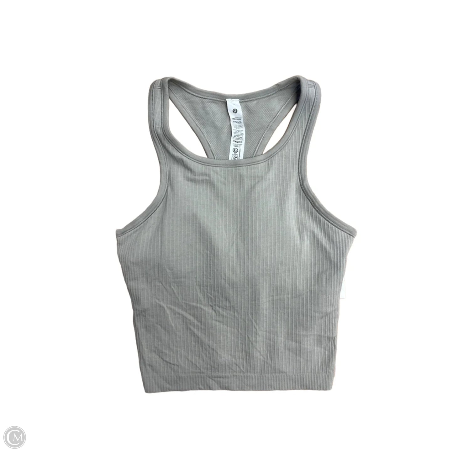 Athletic Tank Top By Lululemon In Taupe, Size: S