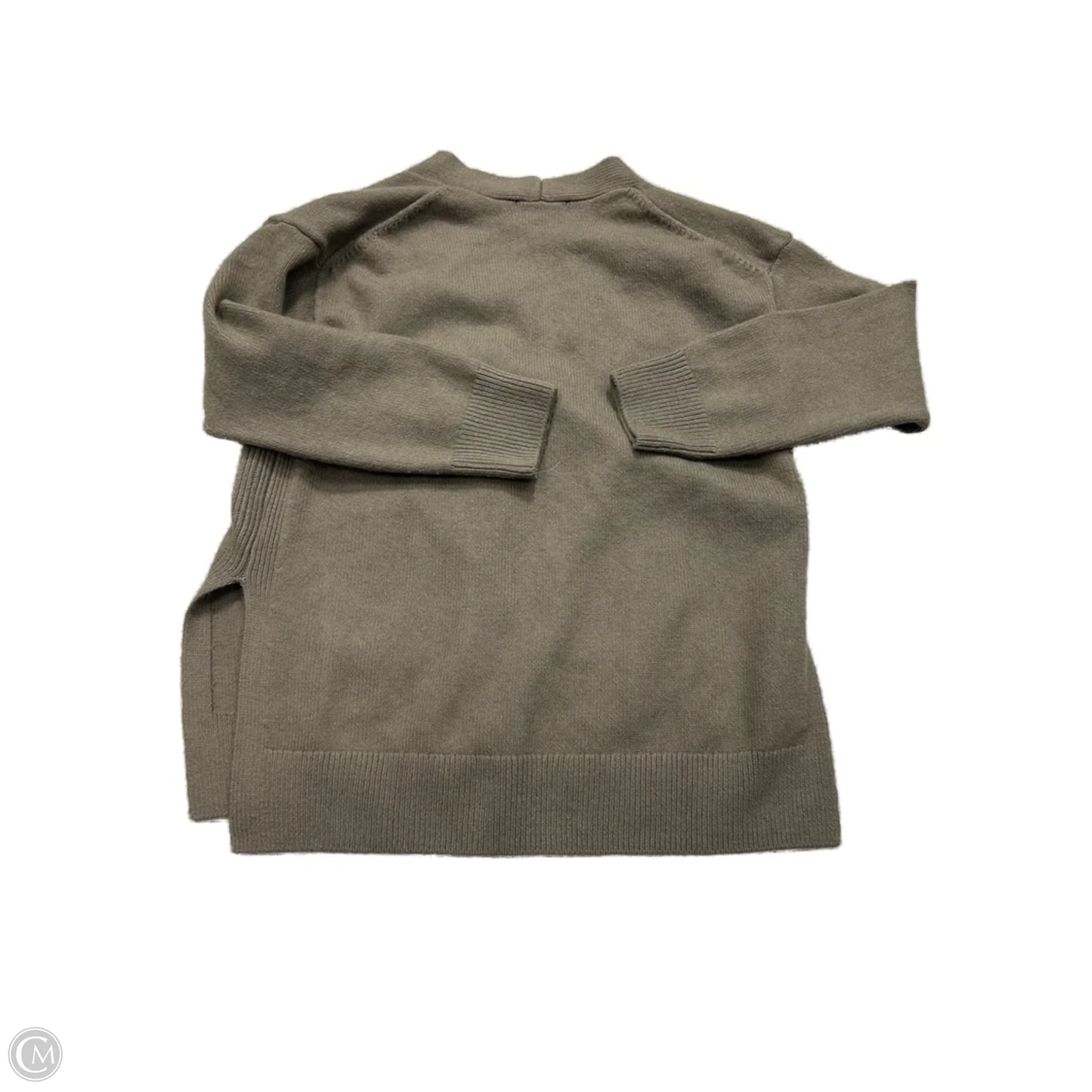 Sweater Cardigan By H&m In Taupe, Size: Xs