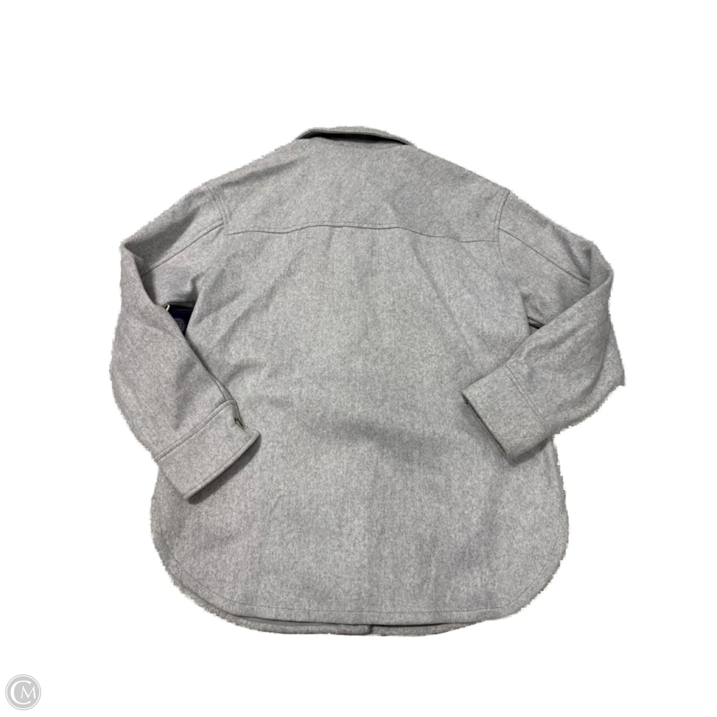 Jacket Moto By Bp In Grey, Size: S