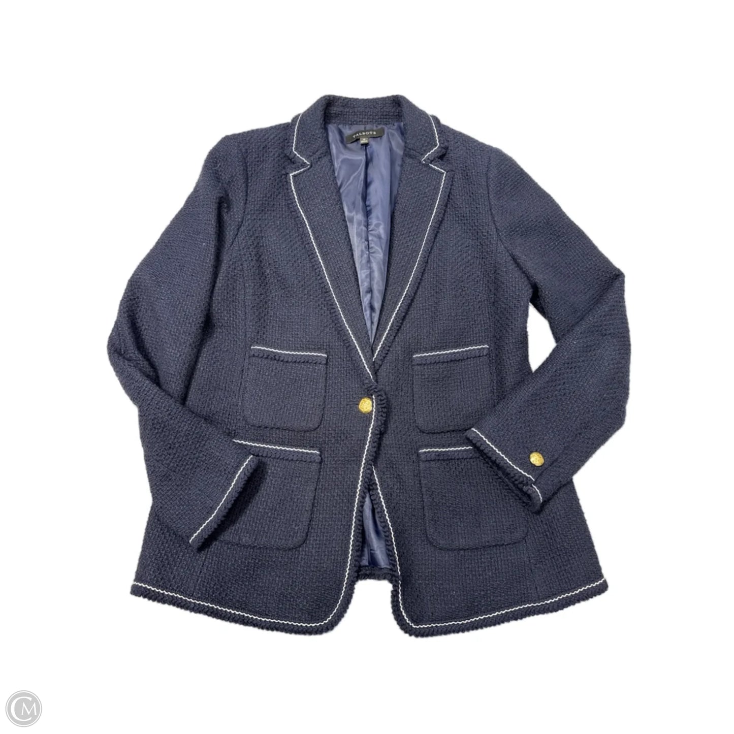 Blazer By Talbots In Navy, Size: M