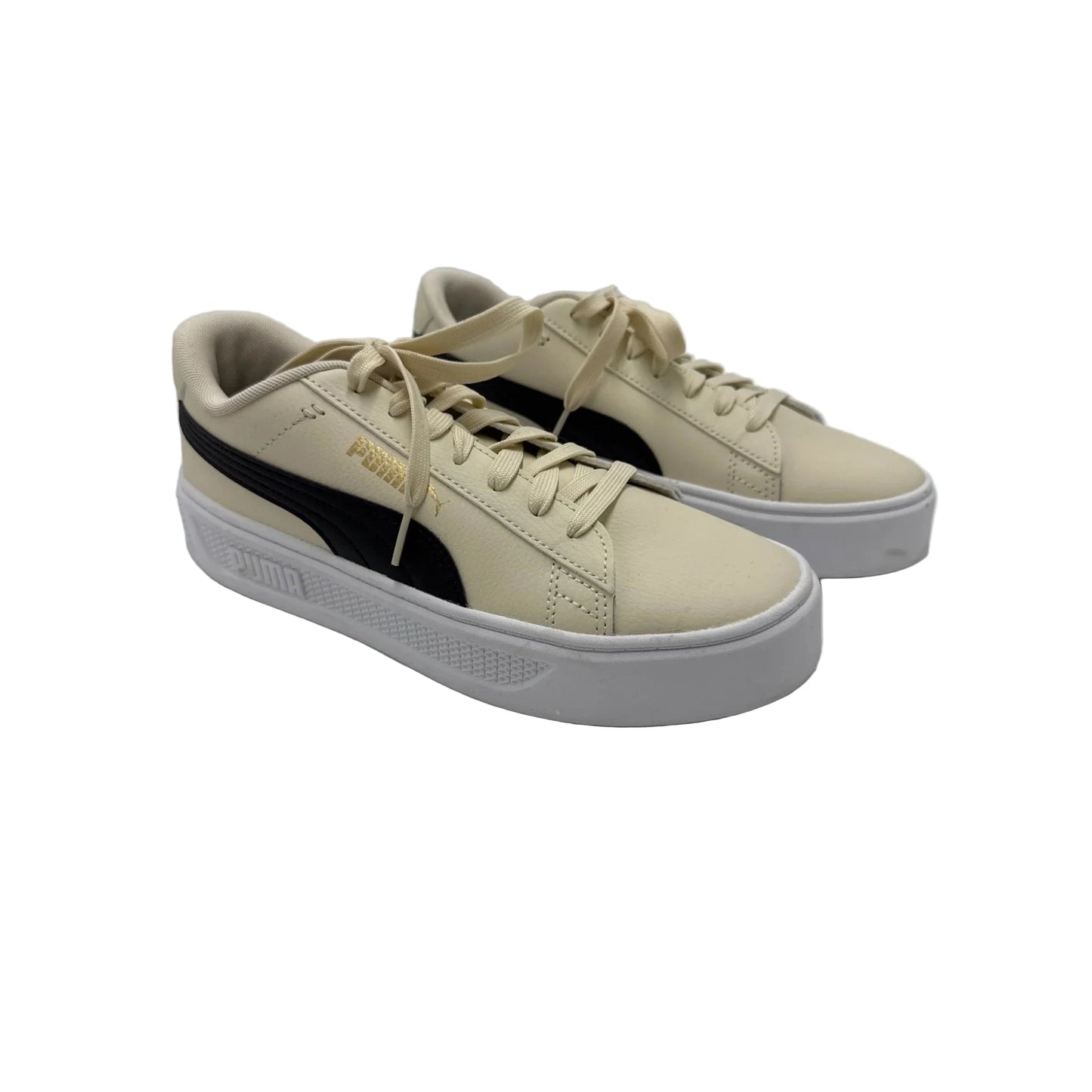 Shoes Athletic By Puma In Tan, Size: 9.5
