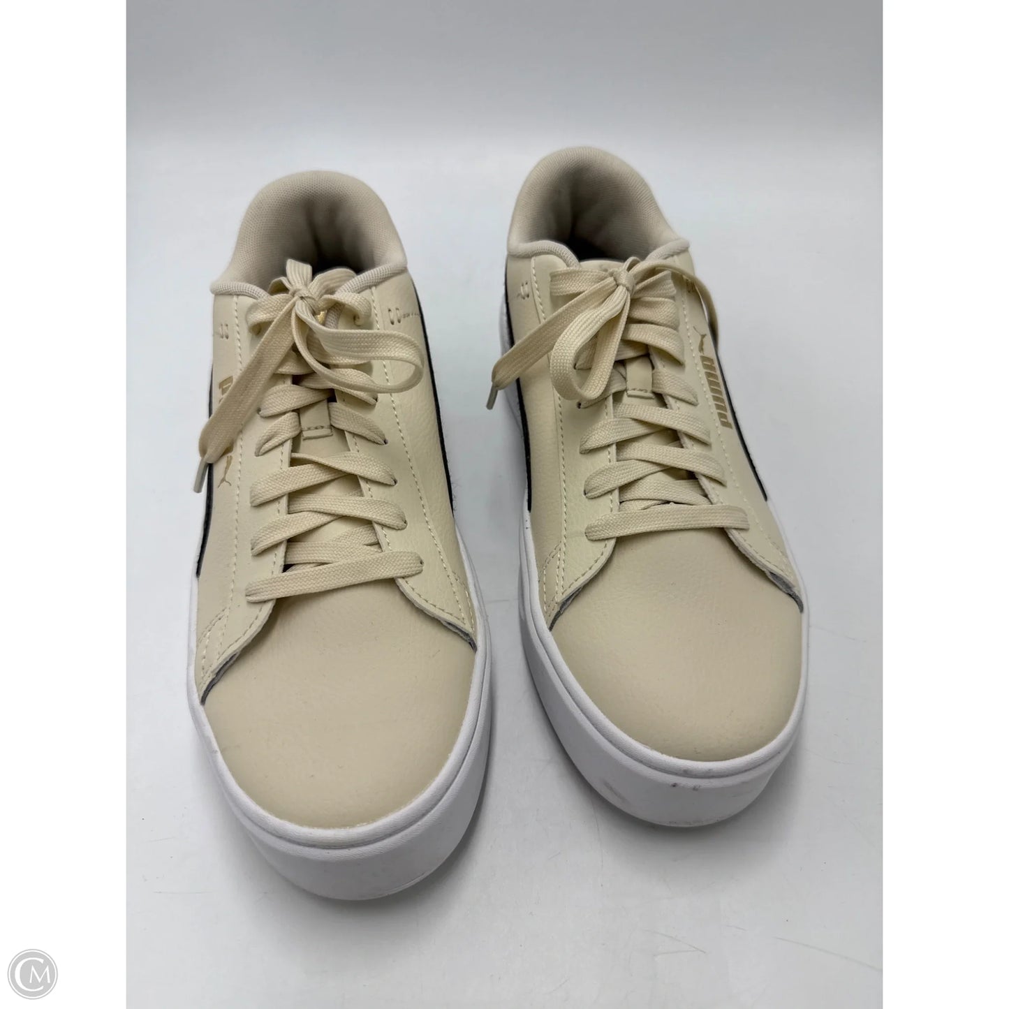 Shoes Athletic By Puma In Tan, Size: 9.5