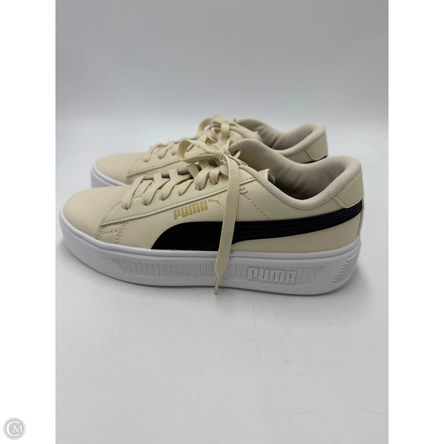 Shoes Athletic By Puma In Tan, Size: 9.5