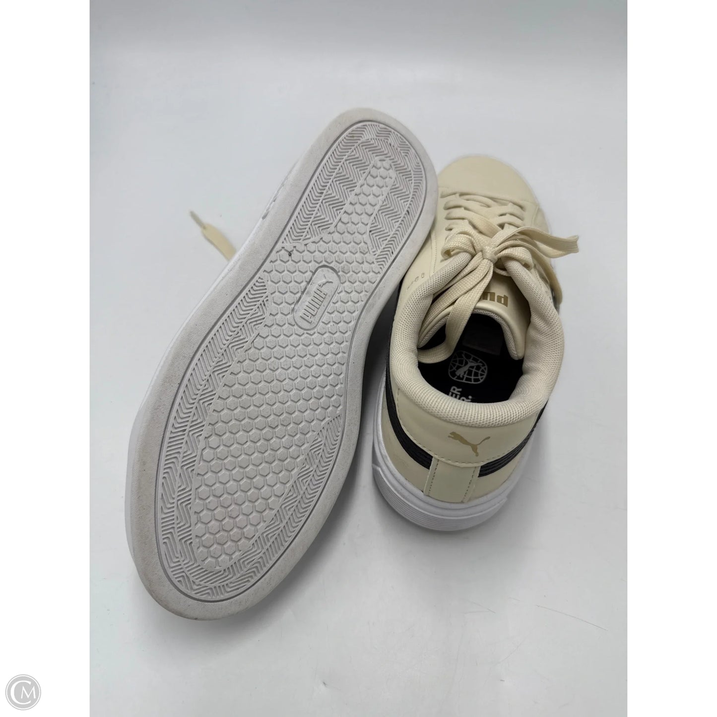 Shoes Athletic By Puma In Tan, Size: 9.5