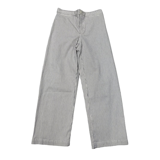 Pants Wide Leg By Madewell In Striped Pattern, Size: 0