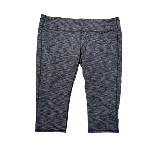 Athletic Capris By Athleta In Grey, Size: 2x