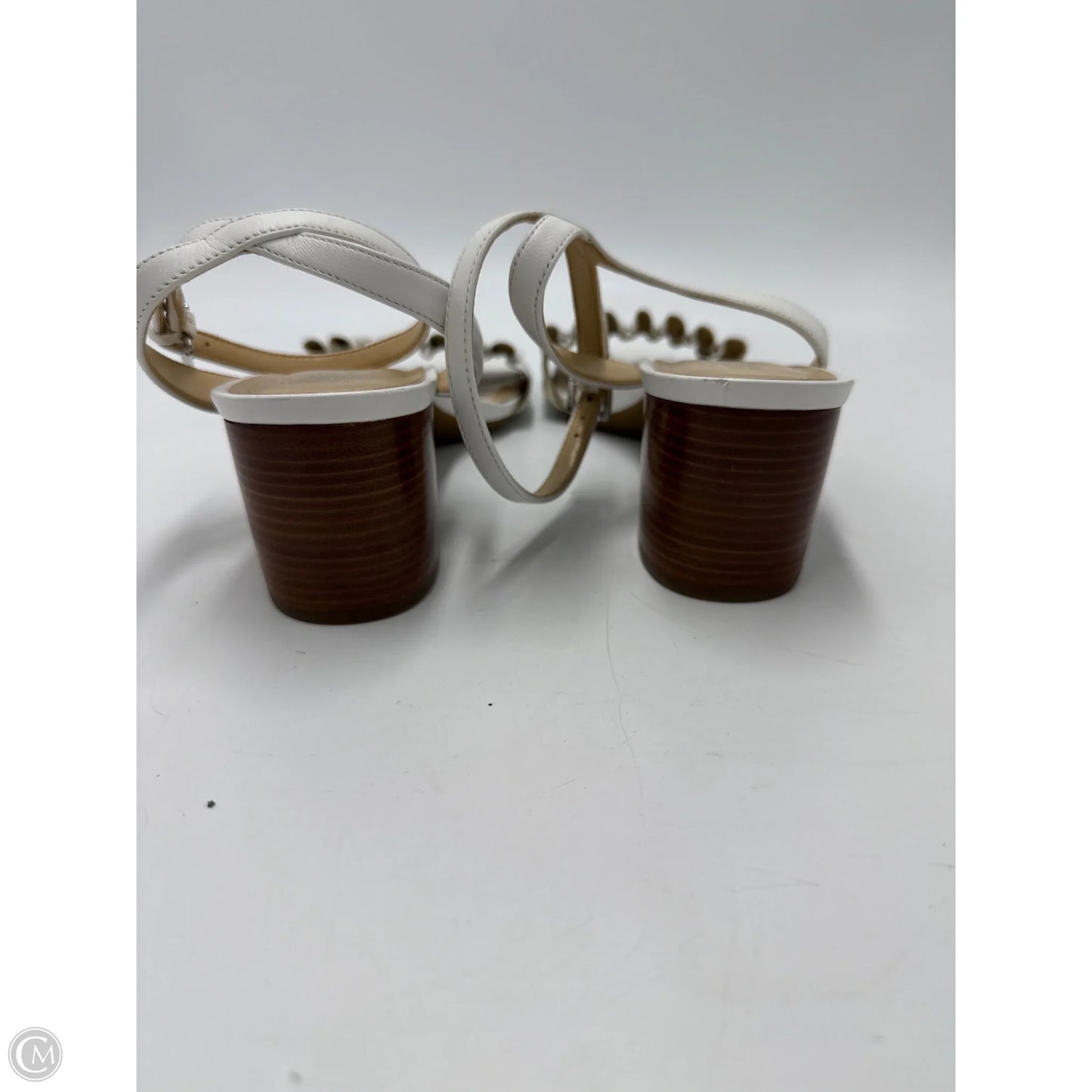 Shoes Designer By Michael Kors In White, Size: 8.5