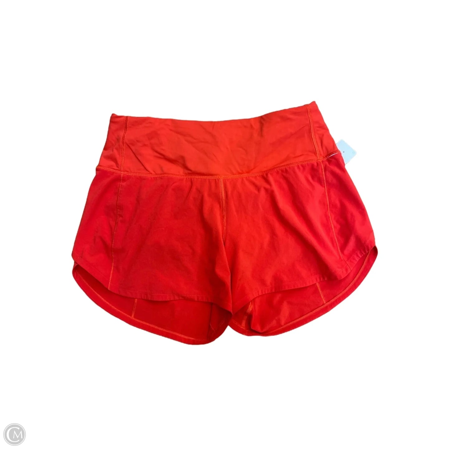 Athletic Shorts By Lululemon In Red, Size: S