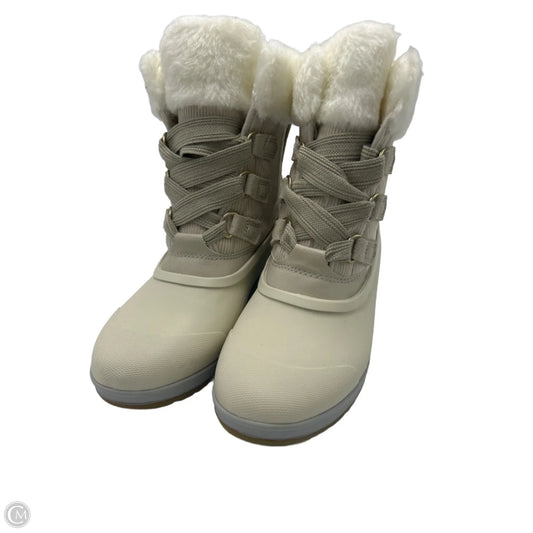 Boots Snow By Sperry In White, Size: 8