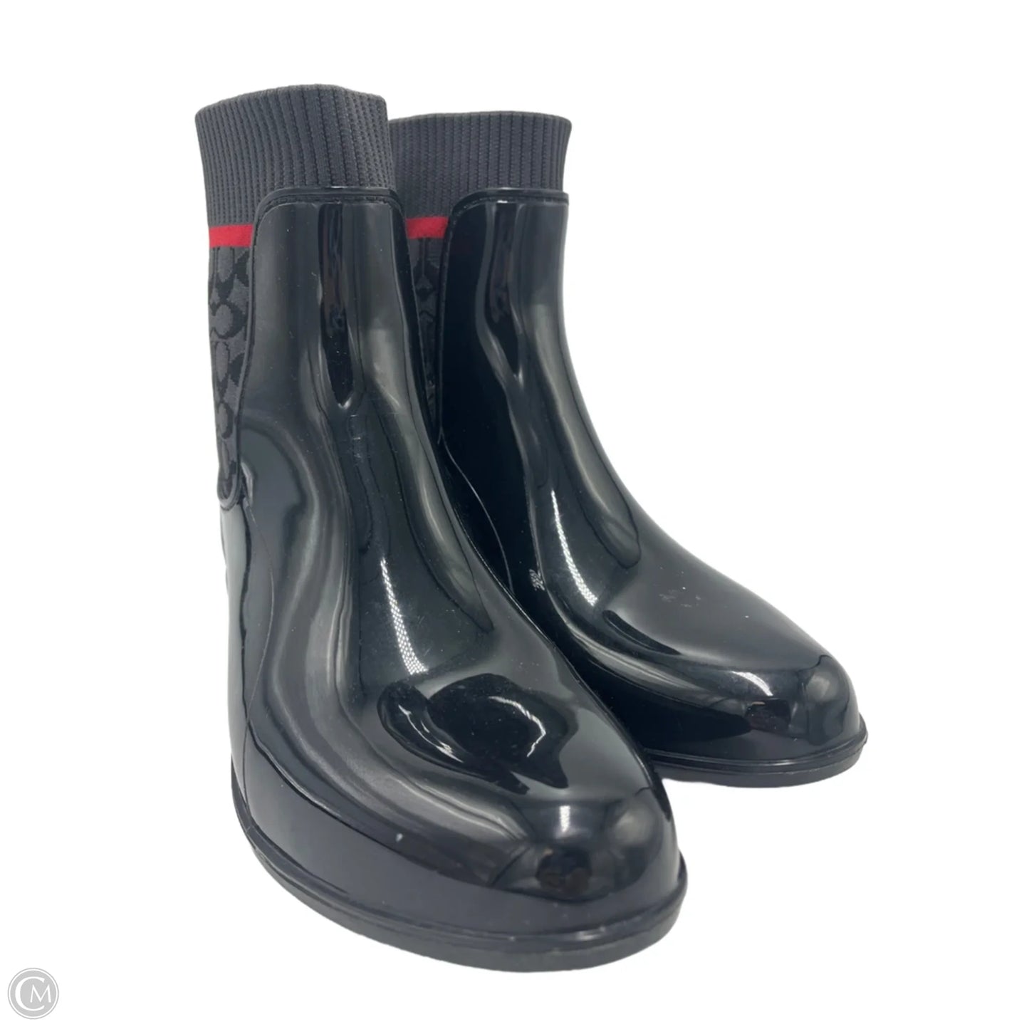 Boots Designer By Coach In Black, Size: 10