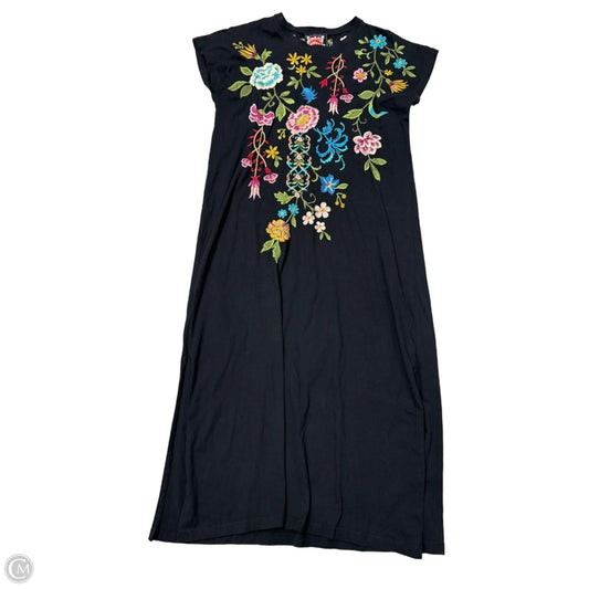 Dress Casual Maxi By Johnny Was In Black, Size: Xs