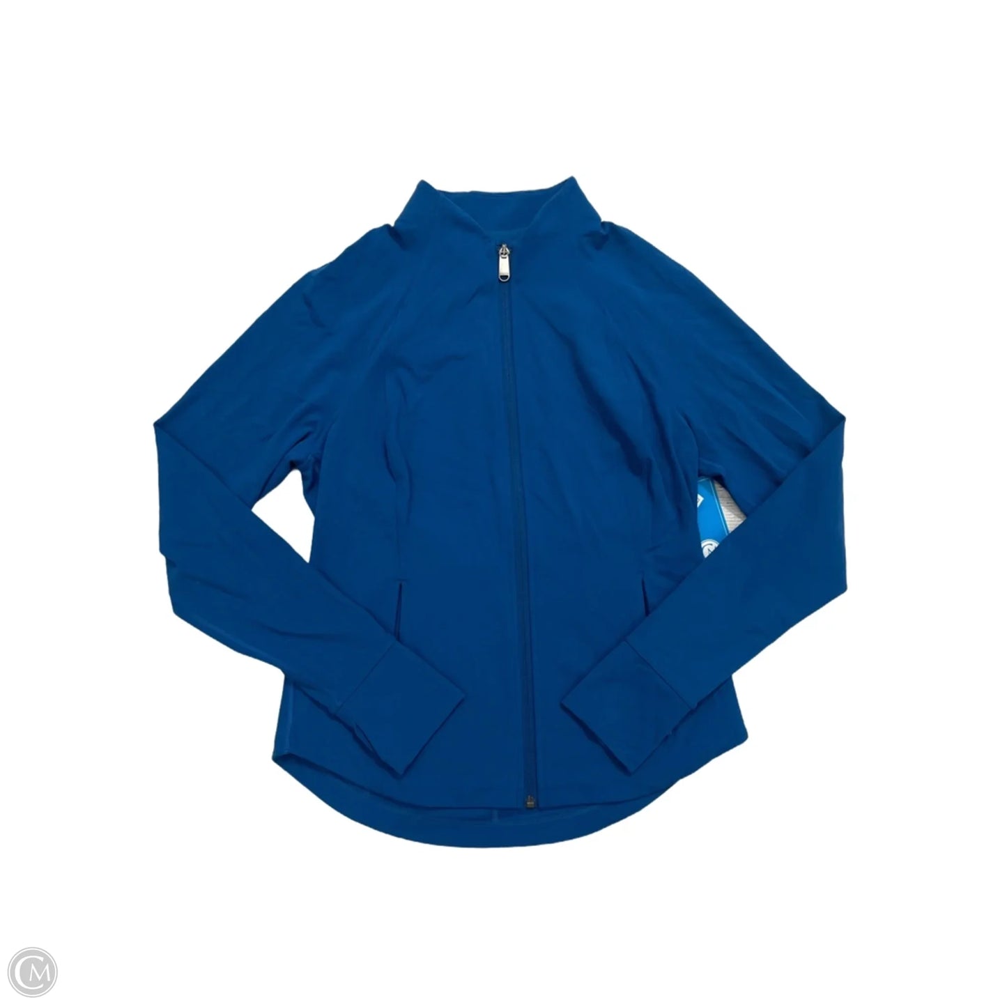 Athletic Jacket By Athleta In Blue, Size: M