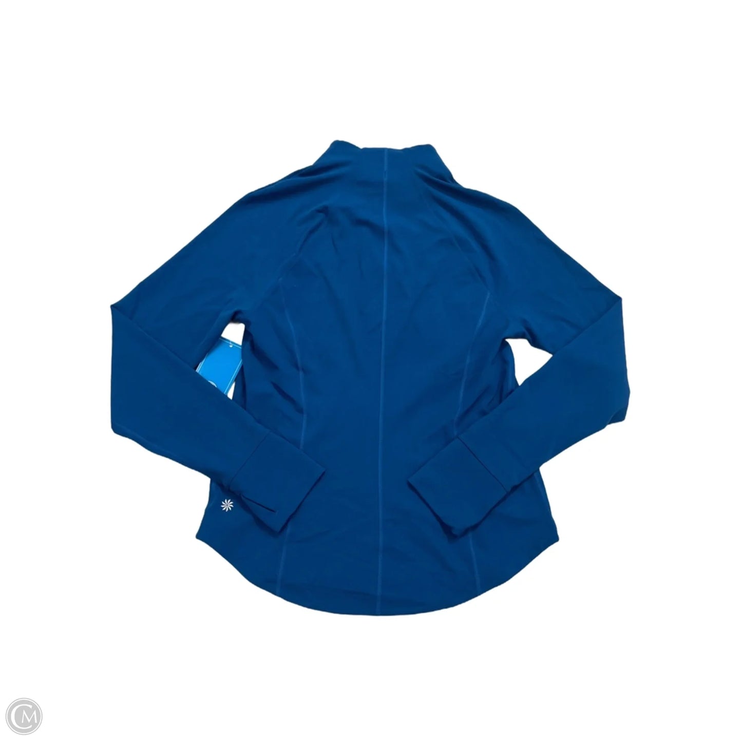 Athletic Jacket By Athleta In Blue, Size: M