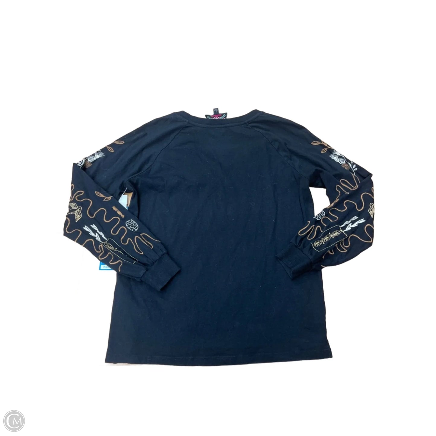 Top Long Sleeve By Johnny Was In Black, Size: S