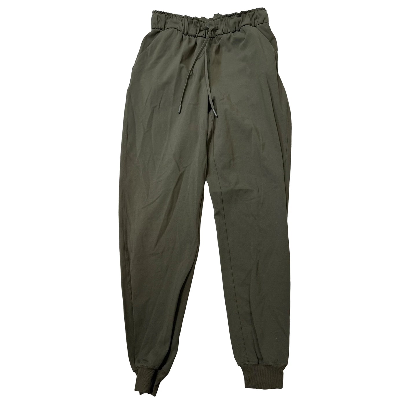 Athletic Pants By Lululemon In Green, Size: S