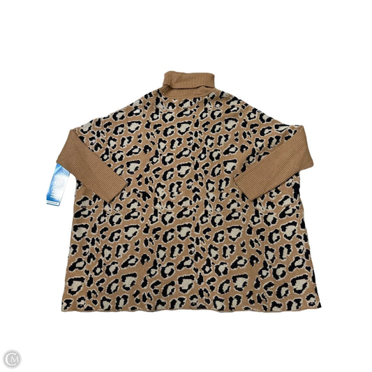 Sweater By Chicos In Animal Print, Size: S