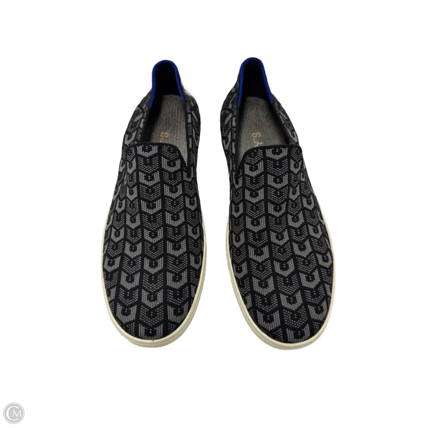 Shoes Designer By Rothys In Black & Grey, Size: 11.5