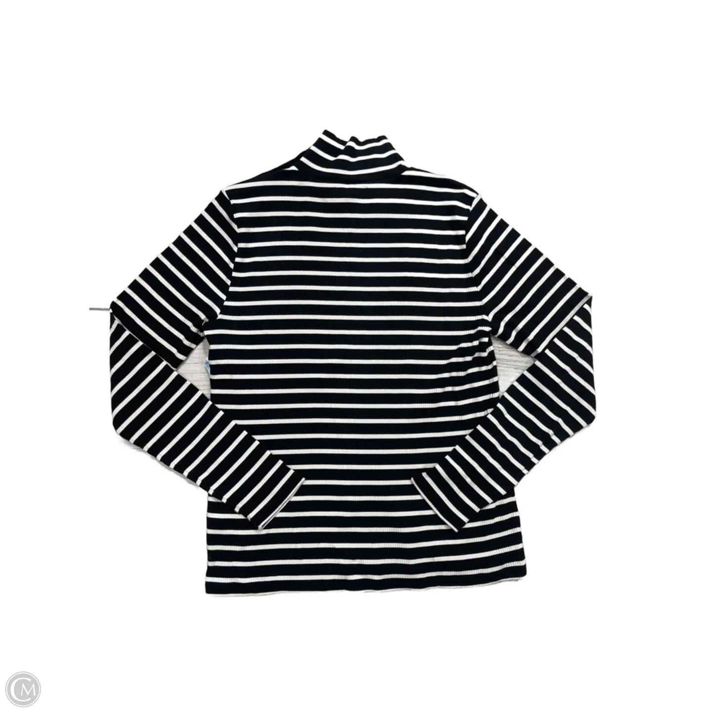 Top Long Sleeve By J. Crew In Striped Pattern, Size: L
