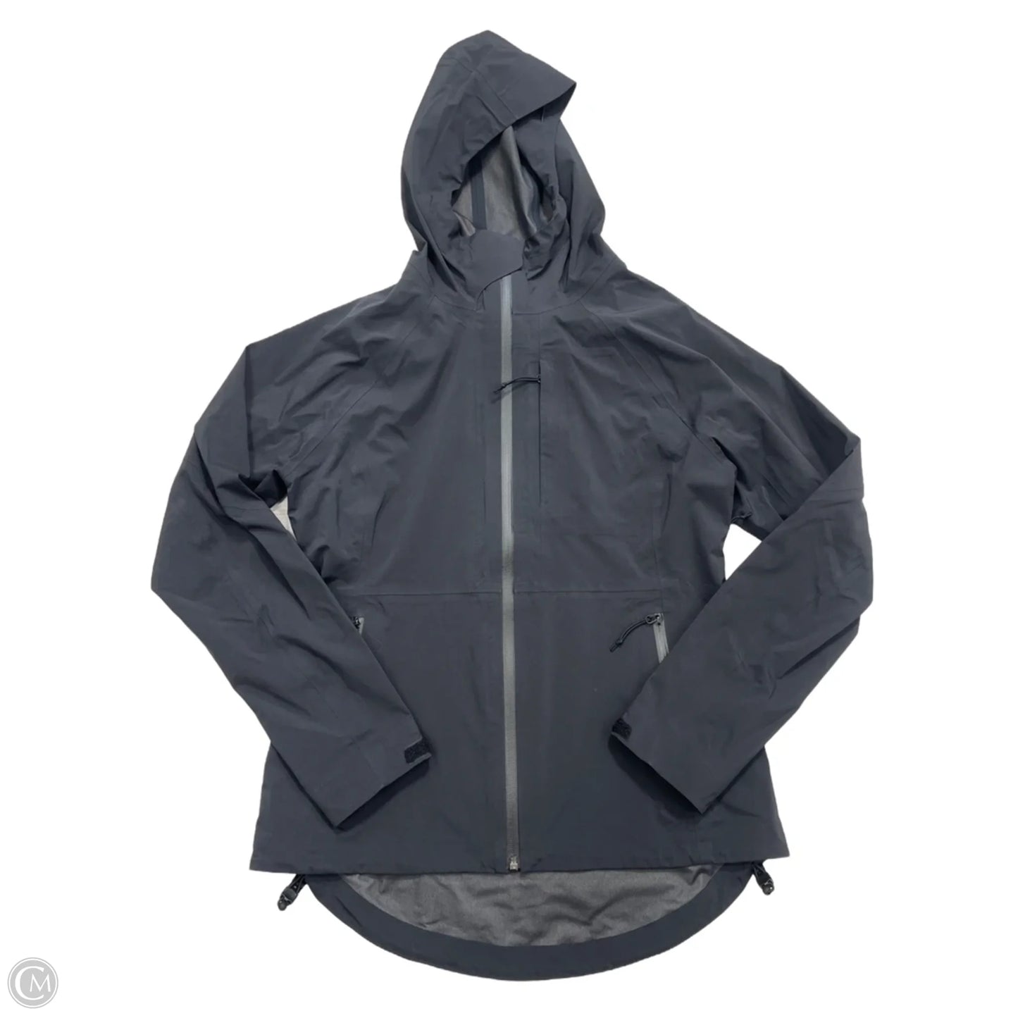 Coat Raincoat By Athleta In Black, Size: M