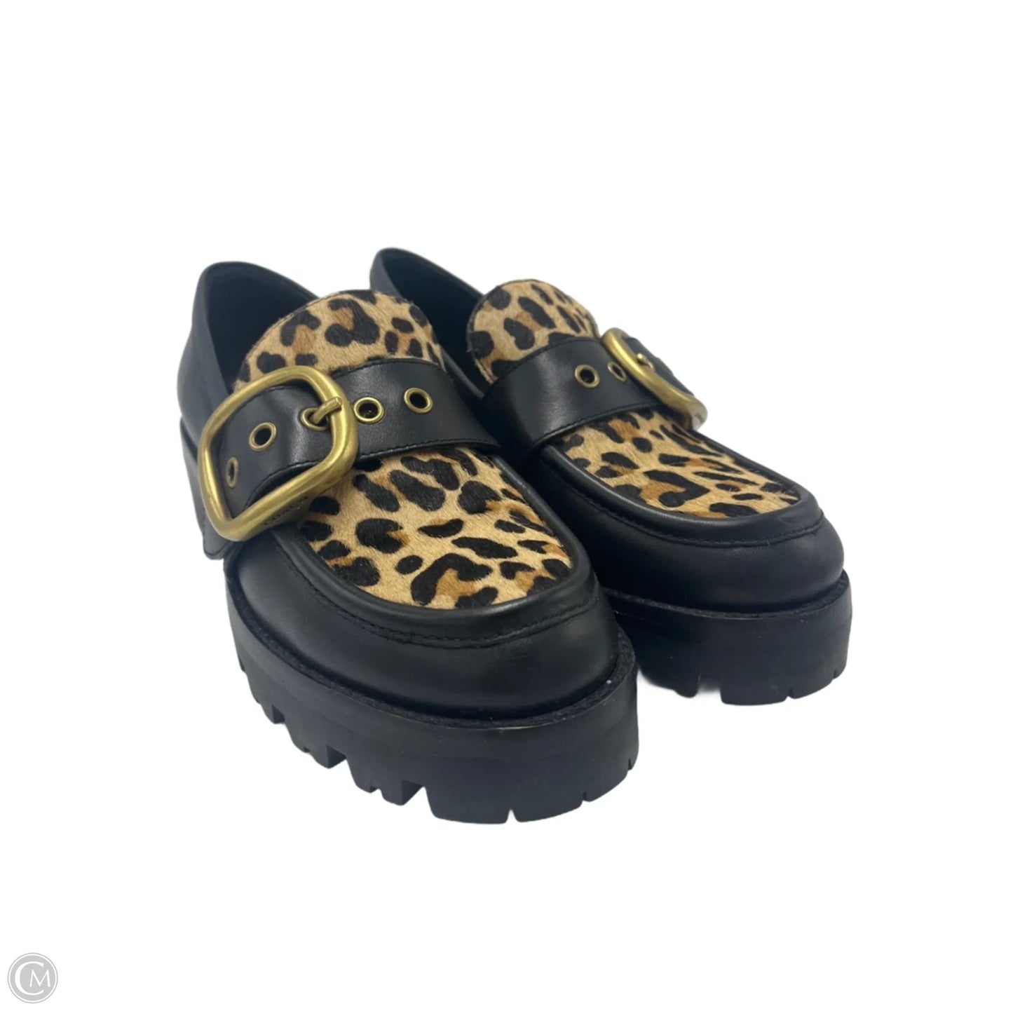 Shoes Designer By Coach In Animal Print, Size: 6