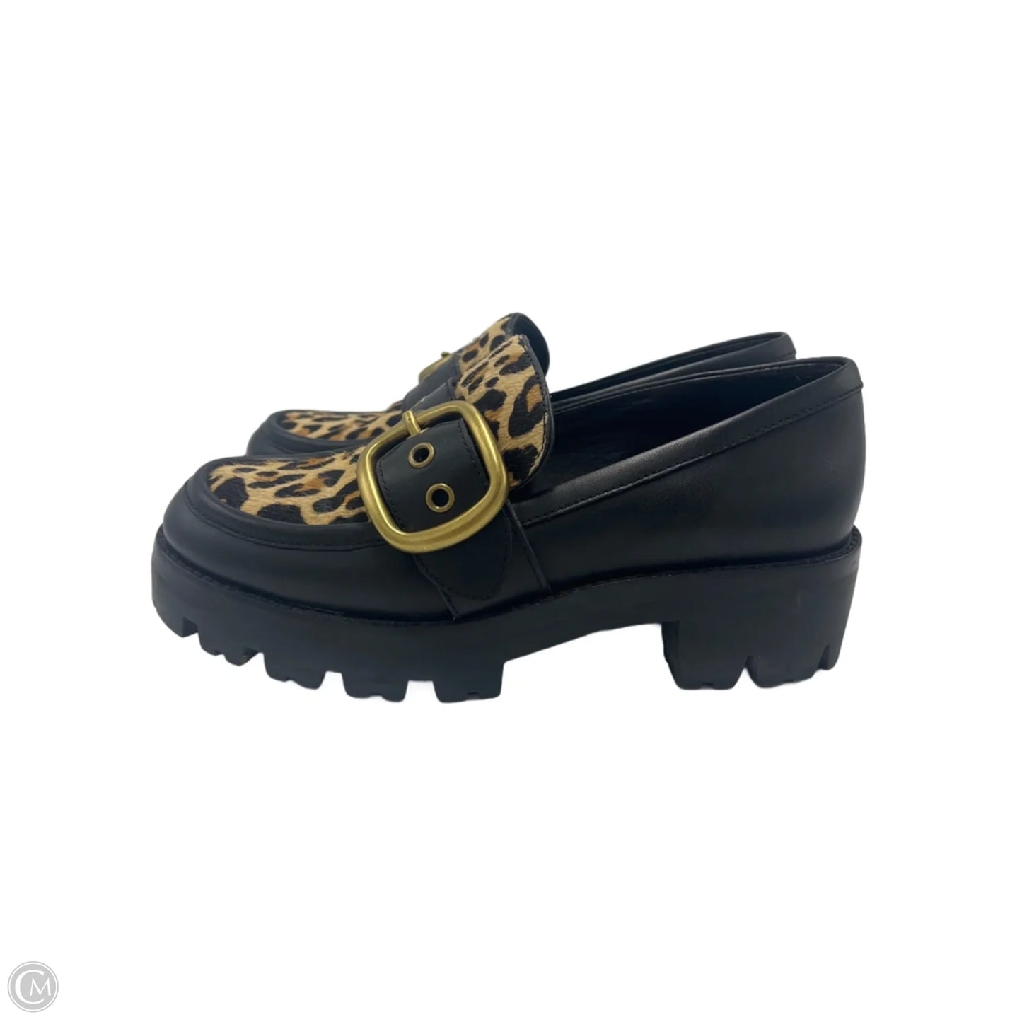 Shoes Designer By Coach In Animal Print, Size: 6