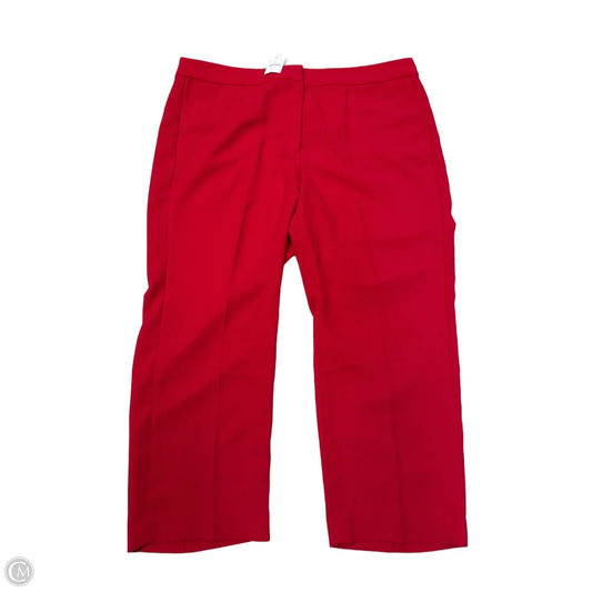 New! Pants Dress By J. Crew In Red, Size: 18