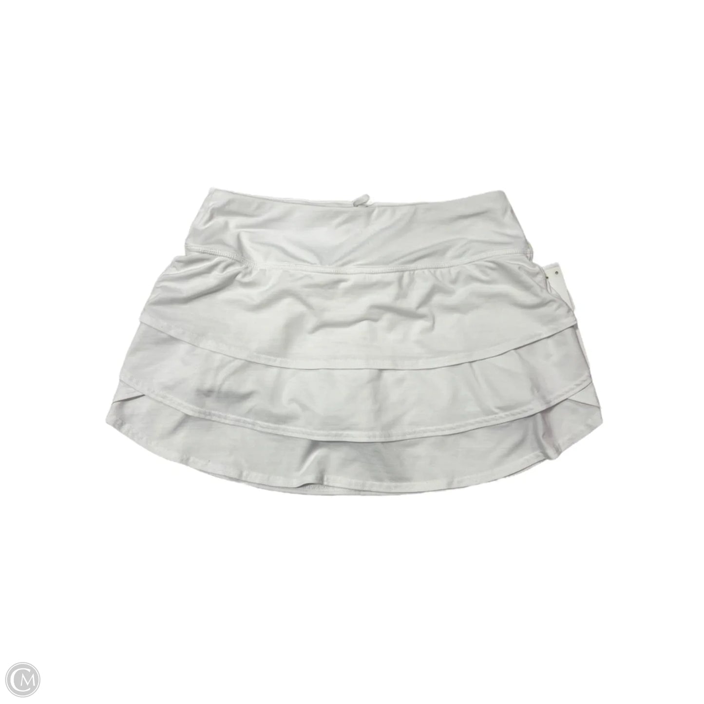 Athletic Skort By Athleta In White, Size: S