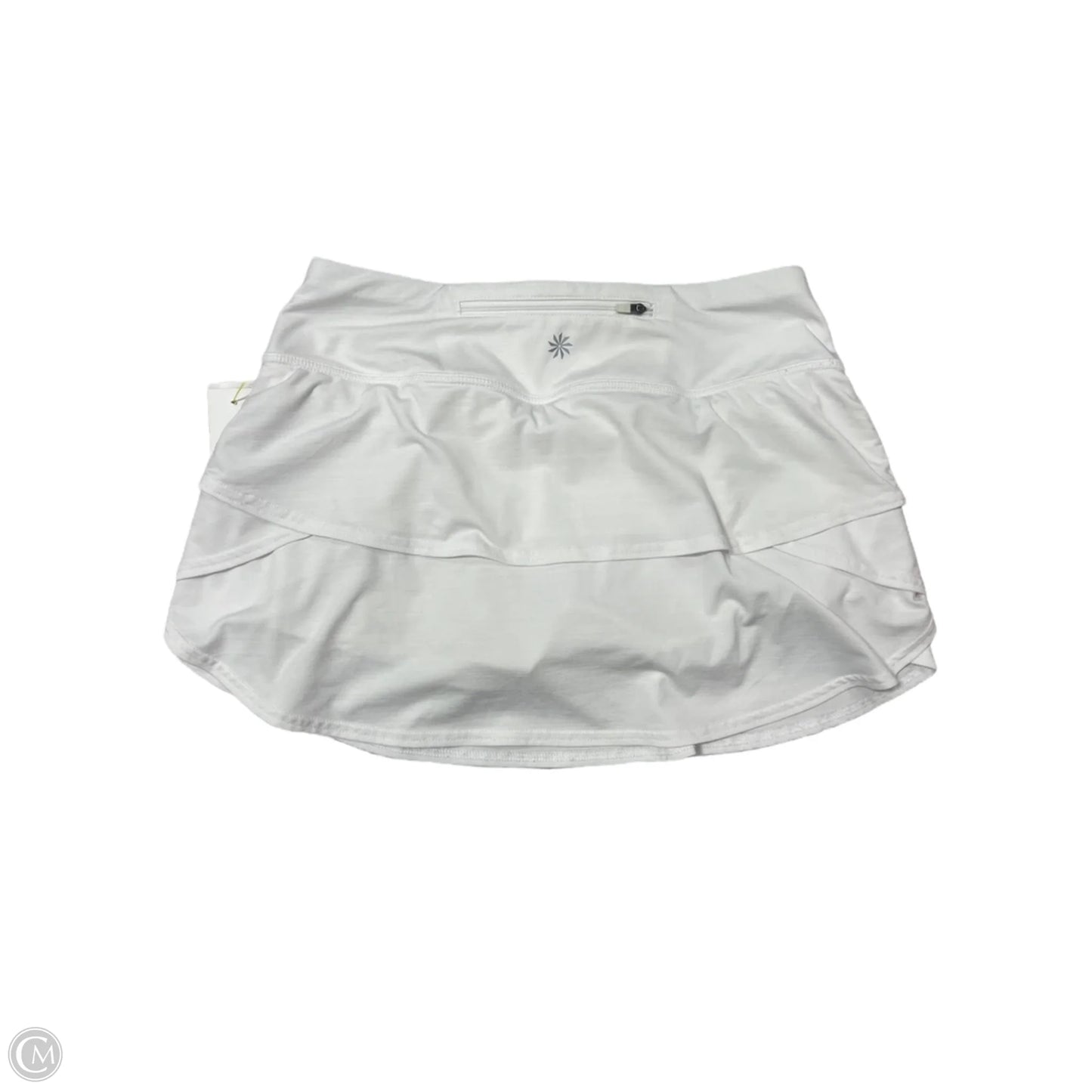 Athletic Skort By Athleta In White, Size: S