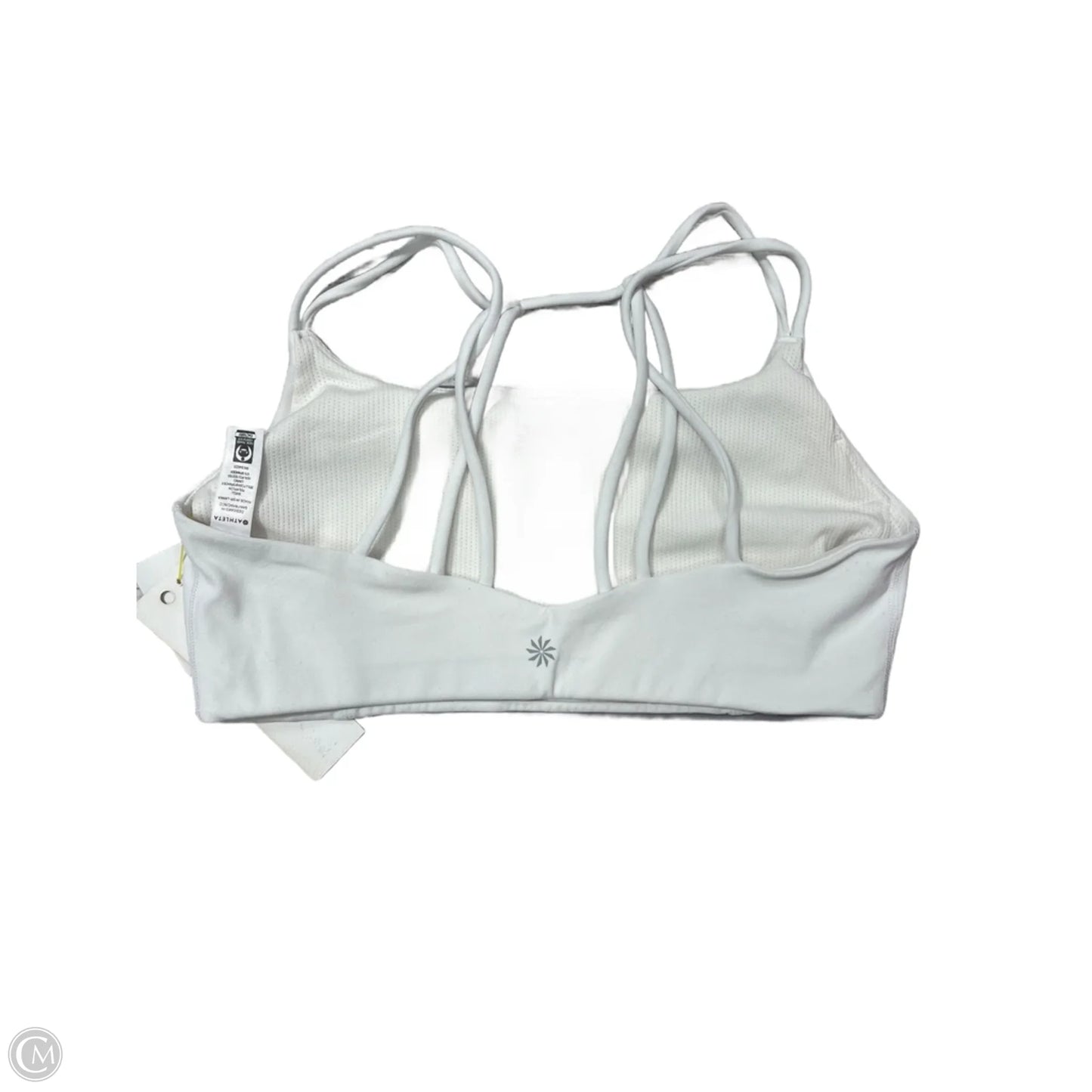Athletic Bra By Athleta In White, Size: M