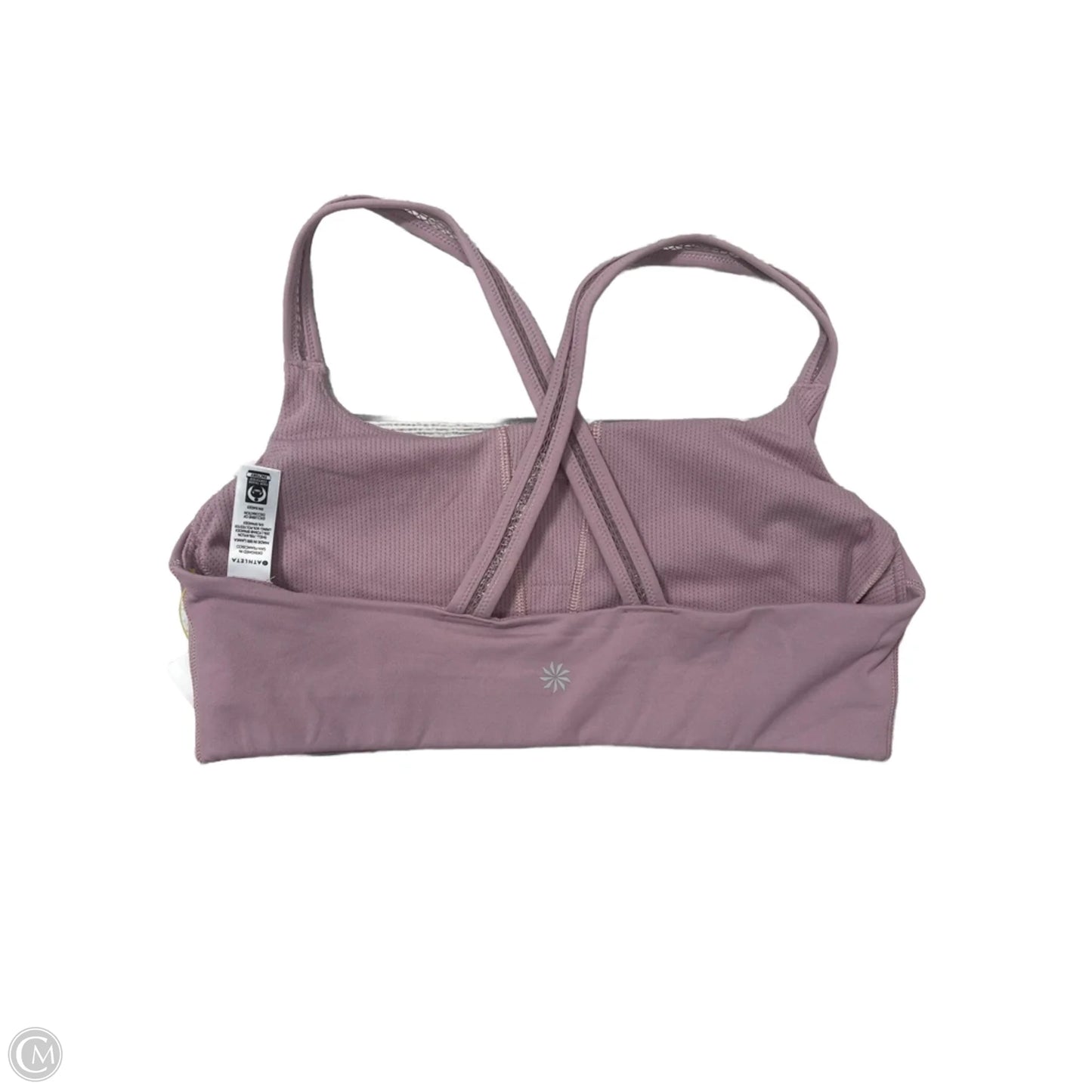 Athletic Bra By Athleta In Mauve, Size: M
