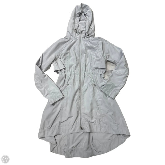 Jacket Windbreaker By Athleta In Grey, Size: Xs