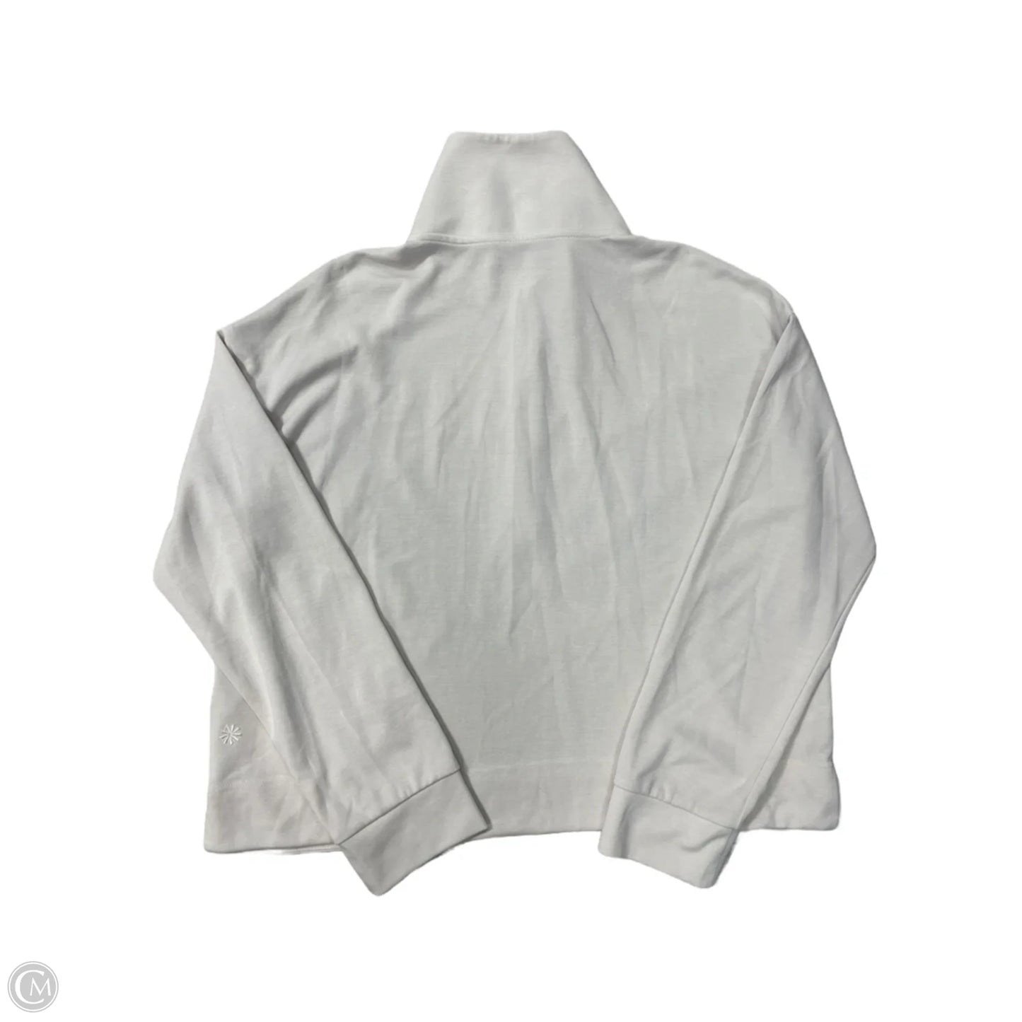 Athletic Sweatshirt Collar By Athleta In White, Size: L