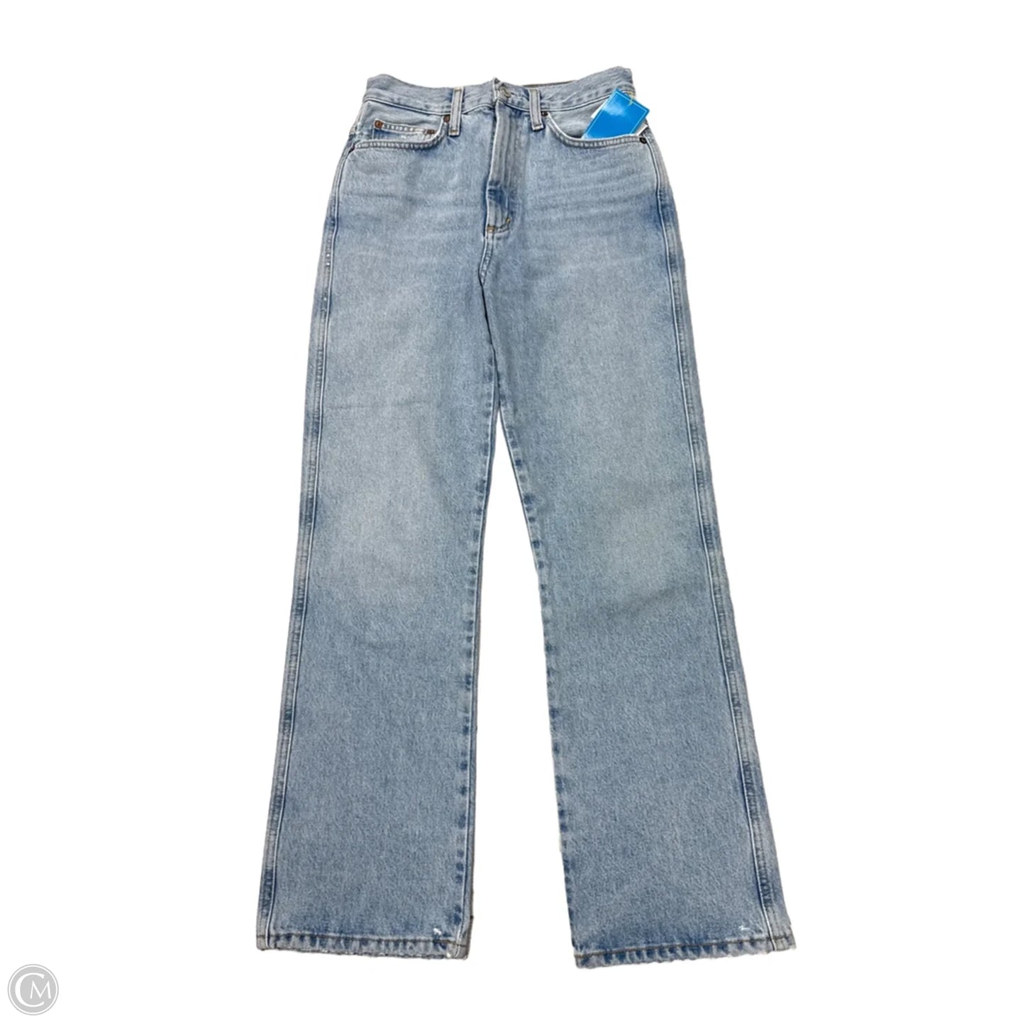 Jeans Straight By Agolde In Blue, Size: 2