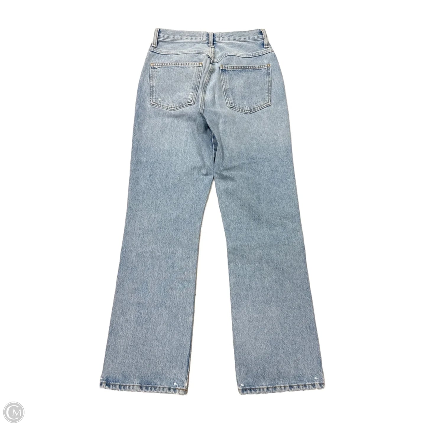 Jeans Straight By Agolde In Blue, Size: 2