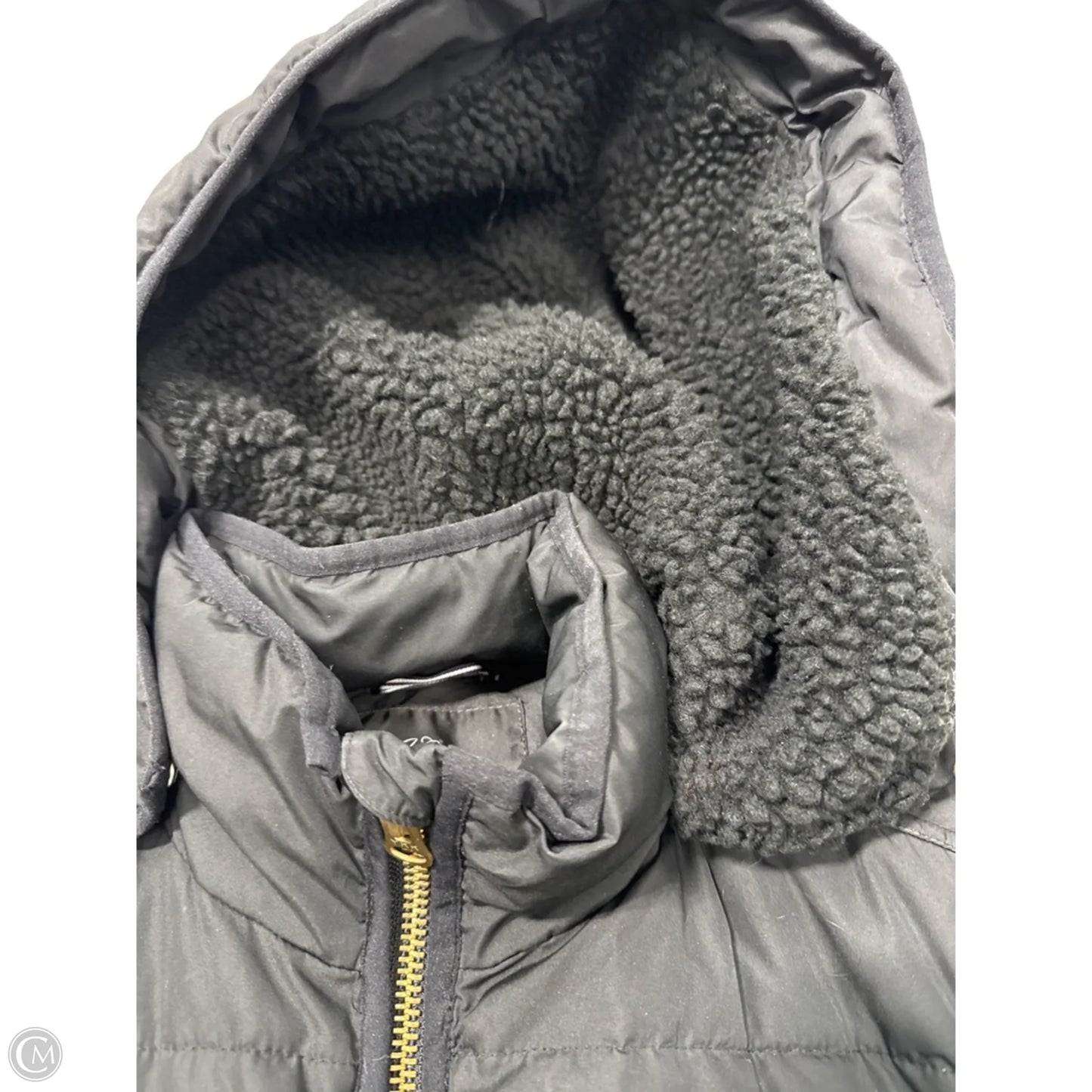 Coat Puffer & Quilted By J. Crew In Black, Size: Xs