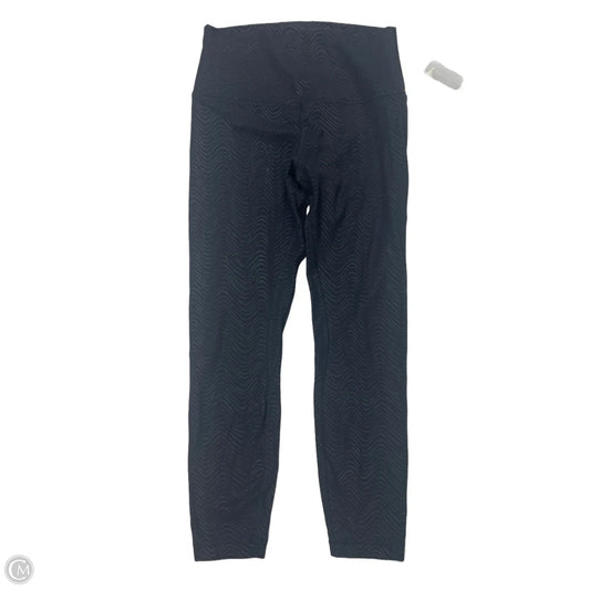 Athletic Capris By Lululemon In Black, Size: M