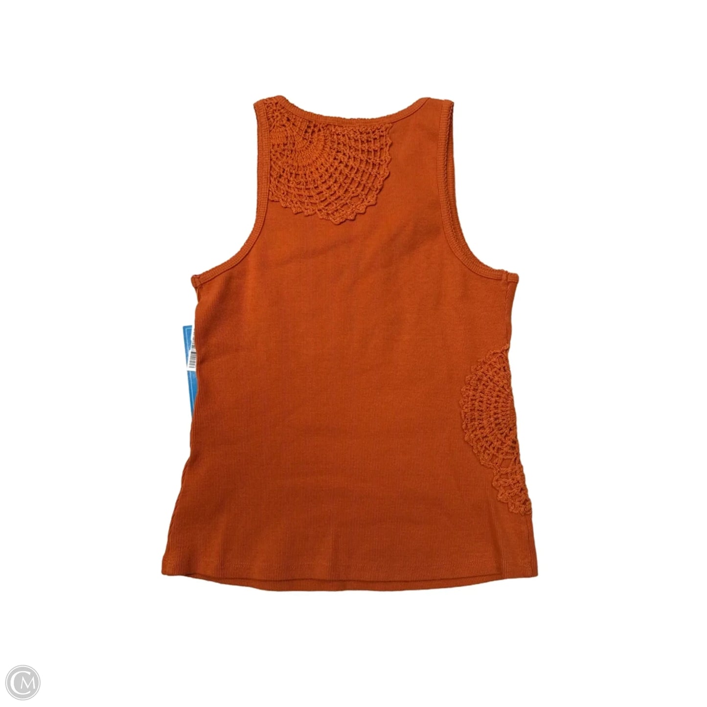 Top Sleeveless By Anthropologie In Orange, Size: M