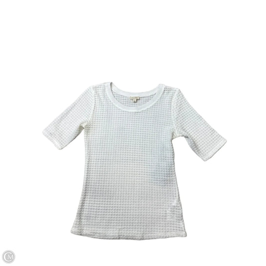 Top Short Sleeve By Pilcro In White, Size: S