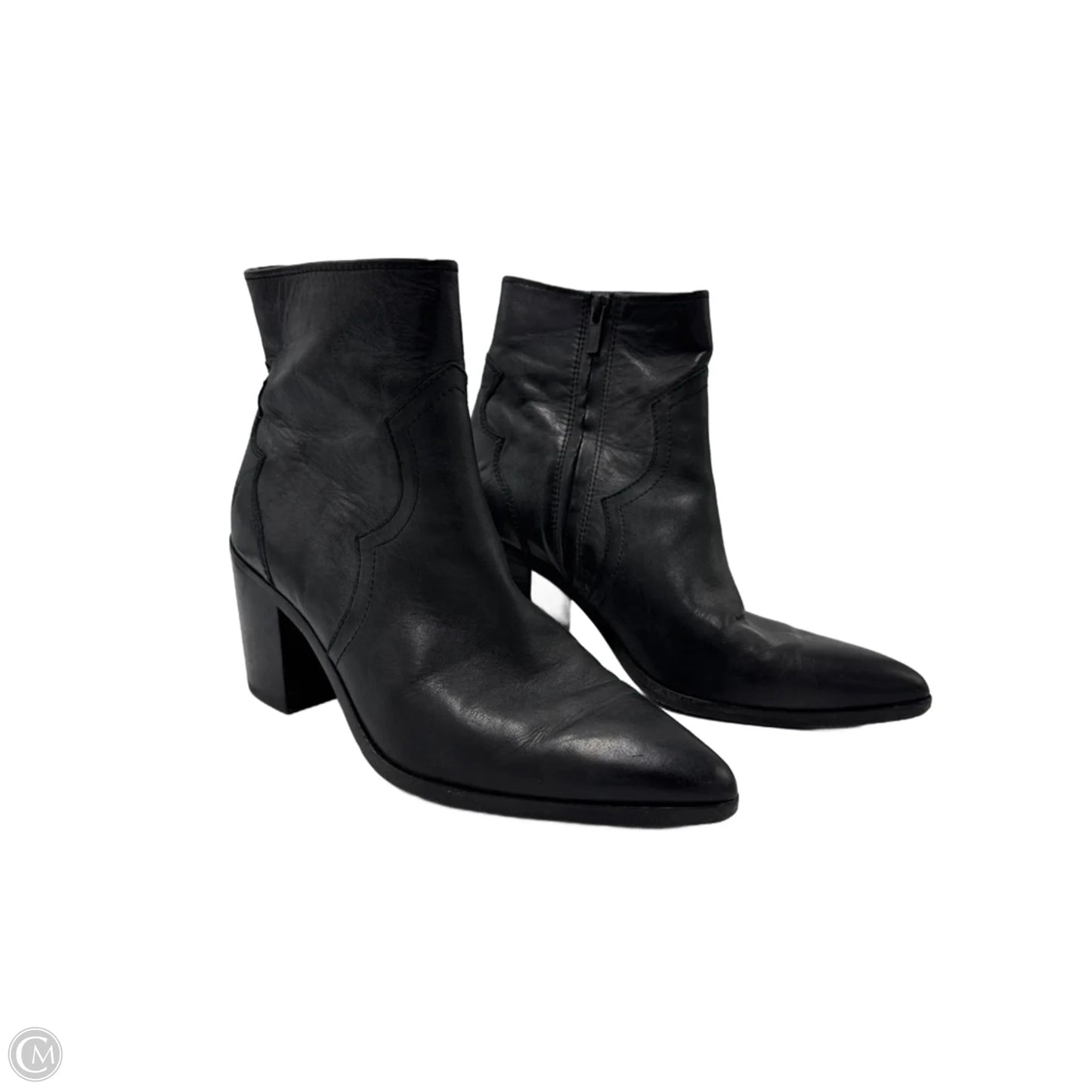 Boots Designer By Frye In Black, Size: 9