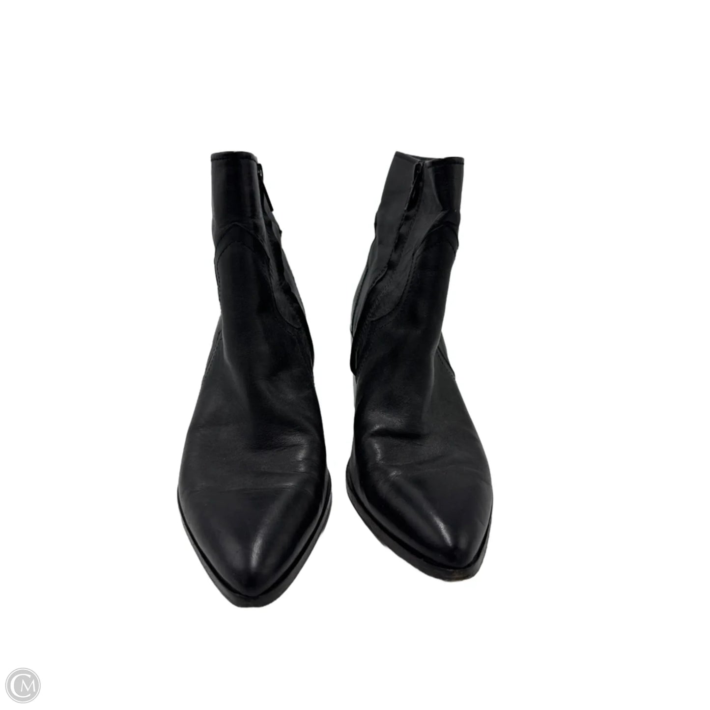 Boots Designer By Frye In Black, Size: 9