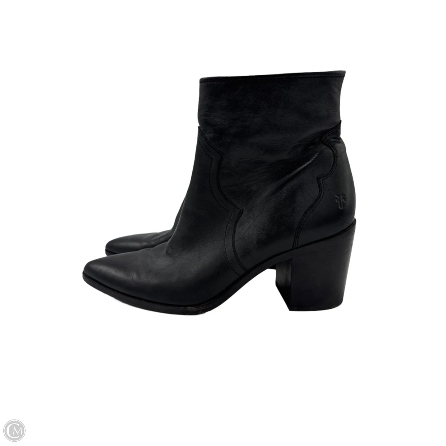 Boots Designer By Frye In Black, Size: 9